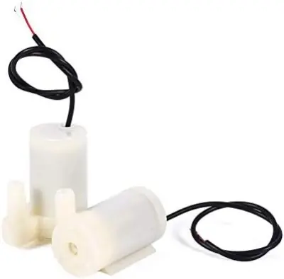 Picture of 3-5V USB / Battery Powered Mini Submersible DC Water Pump 120L/H for Aquarium & Others(White,30 gm)