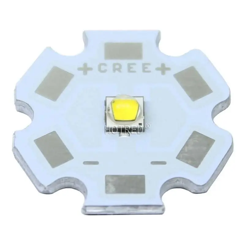 Picture of 2pcs High Bright Cree White SMD LED Light 2.8V to 3.6V 5w 20mm for Torch Light use(White)
