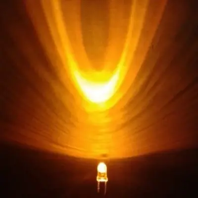 Picture of 100pcs 3mm Orange Led Light Indicator Bulb Light Emitting Diode Round(Orange)