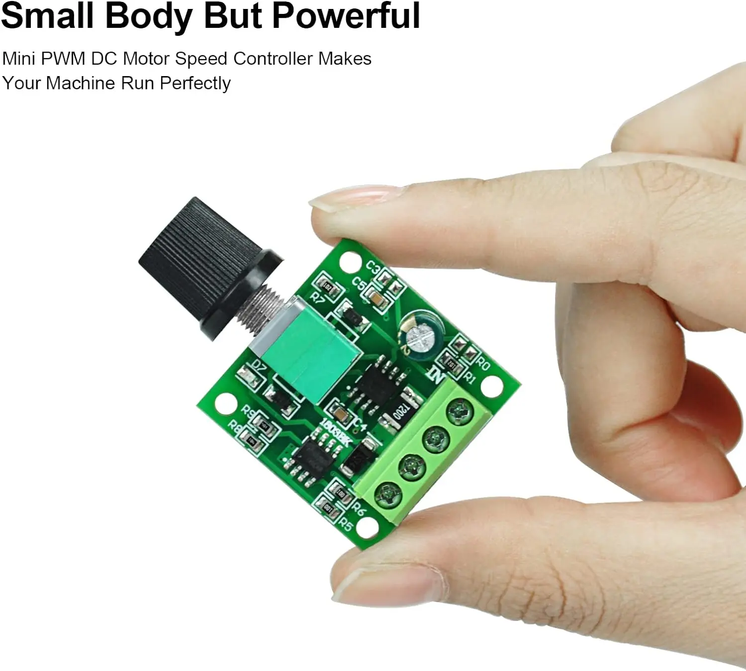 Picture of PWM Motor Speed Controller DC 1.8V To 12V 2A Motor 0~100% Adjustable Drive Module(Green)