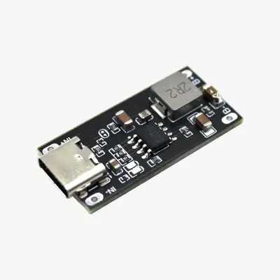 Picture of Lithium Battery 18650 Charging Module 3A Type C Fast Charging Board IP2312(Black)