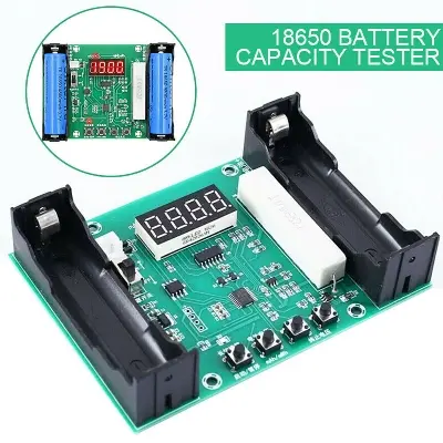 Picture of XH-M240 18650 Lithium Battery Capacity mAH Tester Module(Green)