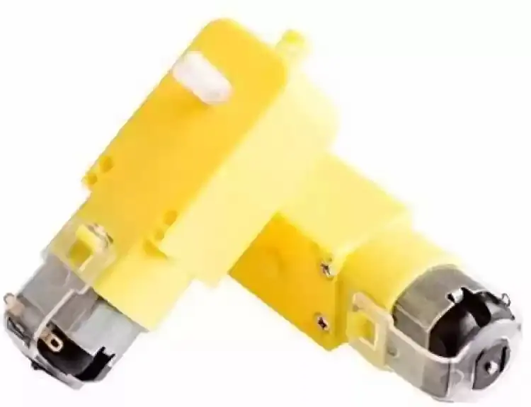 Picture of Gear Motor for Robot Wheel DC 5v DG01D-A130 (2pcs)(Yellow)