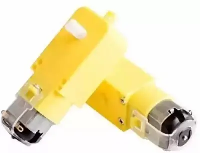 Picture of Gear Motor for Robot Wheel DC 5v DG01D-A130 (2pcs)(Yellow)