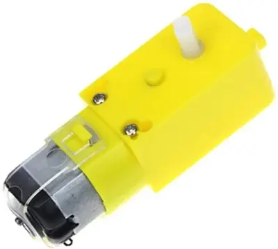 Picture of Gear Motor for Robot Wheel DC 5v DG01D-A130 (2pcs)(Yellow)