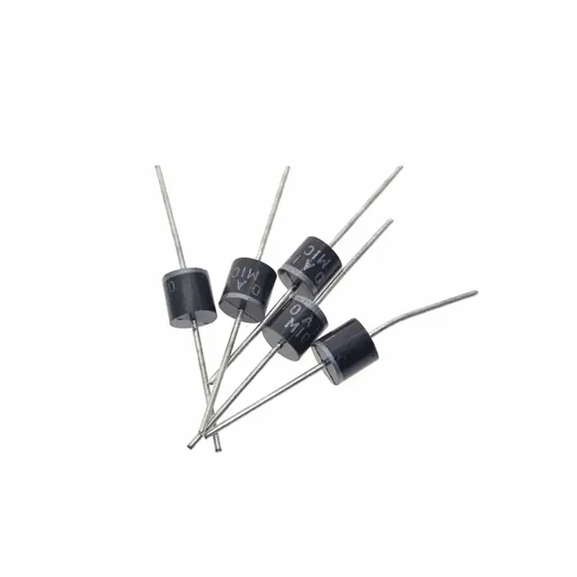 Picture of 5Pcs- Diode 6A10 1000V 1KV 6A General Purpose Rectifier Axial Diode 6A10 Silicon Junction Diode R-6 Package(Black)