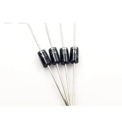 Picture of 10pcs/lot IN5408 1N5408 3A 1000V DO-27 Rectifier Diode In Stock(Black)