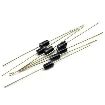 Picture of 10pcs/lot IN5408 1N5408 3A 1000V DO-27 Rectifier Diode In Stock(Black)