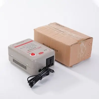 Picture of Step Down Transformer 220V to 110V Converter 500w Travel Adapter Voltage Converter ToolBox Bangladesh(White)