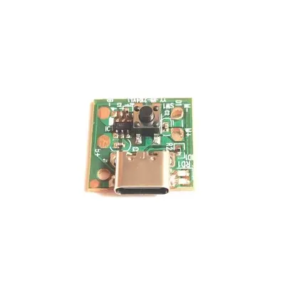 Picture of Type C 2Pcs Mini DC Rechargeable Fan Circuit Board with 3 Level Speed Control and LED Indicator(Green)