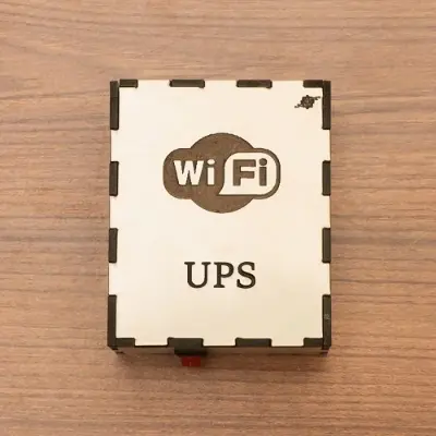 Picture of Box For DIY Router Power Bank- Mini Router UPS Box - Only Box (Circuit Not included)()