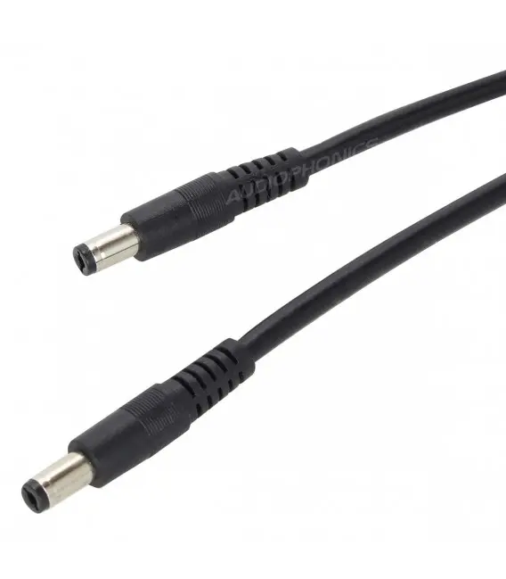 Picture of DC to DC Power Cable 5.5*2.1 mm 50cm DC Male to Male Extension Cable For Router Onu(Black)