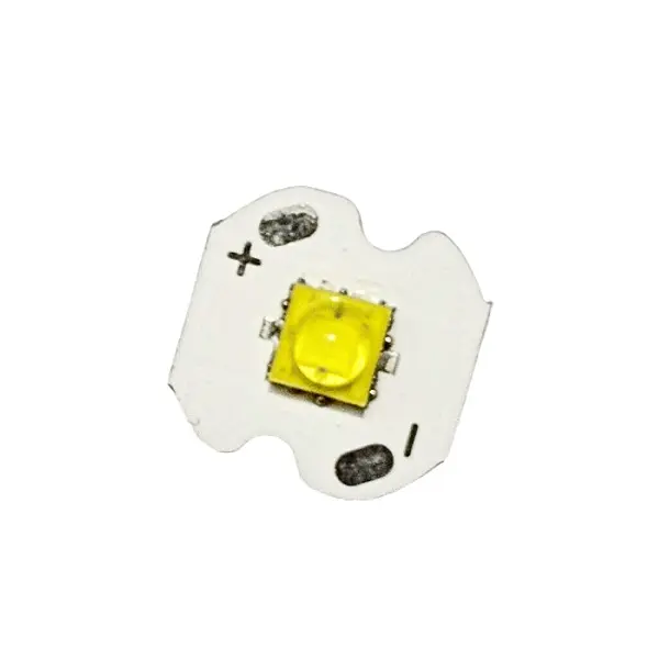 Picture of 2pcs High Bright Cree White SMD LED Light 3V 5W 10mm for Torch Light use(White)
