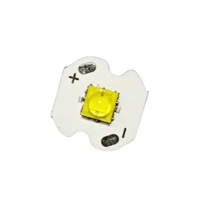 Picture of 2pcs High Bright Cree White SMD LED Light 3V 5W 10mm for Torch Light use(White)