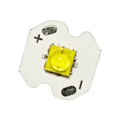 Picture of 2pcs High Bright Cree White SMD LED Light 3V 5W 10mm for Torch Light use(White)