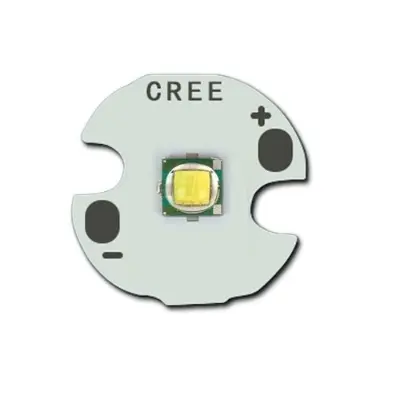 Picture of 2pcs High Bright Cree White SMD LED Light 3V 5W 14mm for Torch Ligh(White)