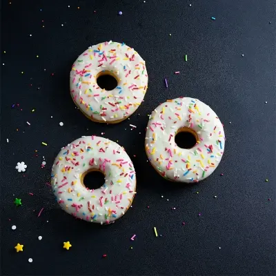 Picture of White Chocolat Donut