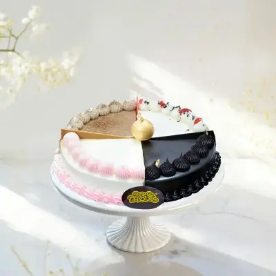 Picture of  Four Flavor Fantasy Cake -500gm