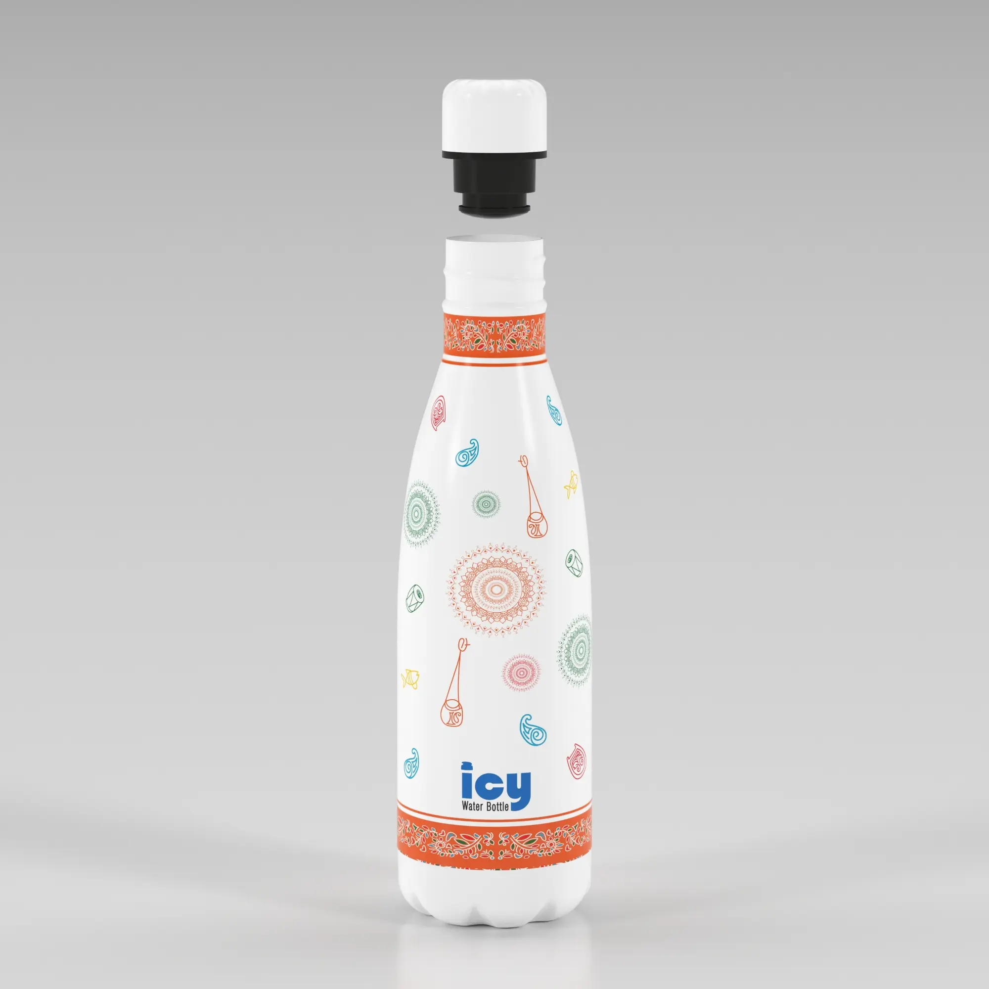 Picture of SS Cola Water Bottle 450 ML-White (Boishakhi-1)