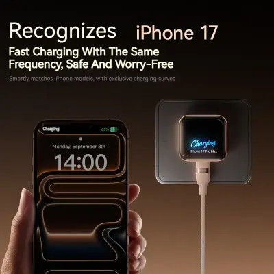 Picture of Anker Nano A121D 45W Fast Charging GaN Charger Adapter with Smart Display