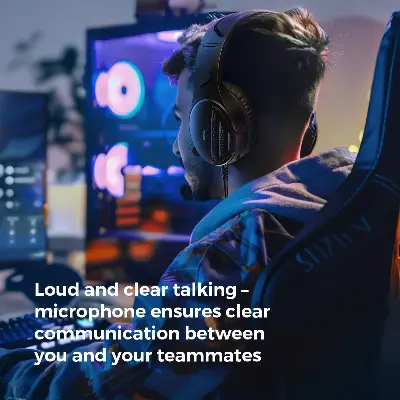 Picture of JOYROOM JR-HG2 Gaming Headset-Black