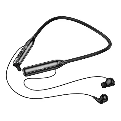 Picture of Hoco MMJ-11 Nothing Series 100 Hours Music Timing ENC Bluetooth Neckband Earphone - Black