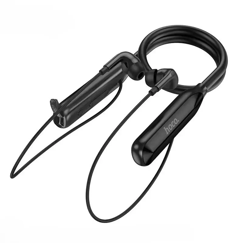 Picture of Hoco MMJ-09 Ultra 120 Hour Talk & Music Time & 500-Hour Standby Wireless Neckband - Black