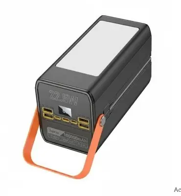 Picture of Hoco MMJ-21 Action 22.5W Fully Compatible 100000mAh Ultra Big Capacity Power Bank - Black