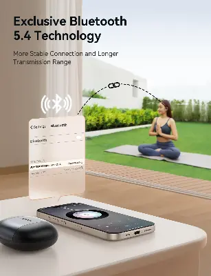 Picture of JOYROOM JR-OE4 Open-Ear True Wireless Headphones-Black