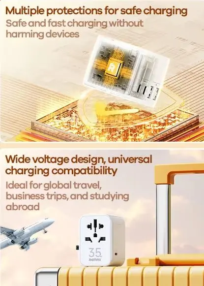Picture of REMAX RP-U11 Astro Series 35W Multifunctional Charger