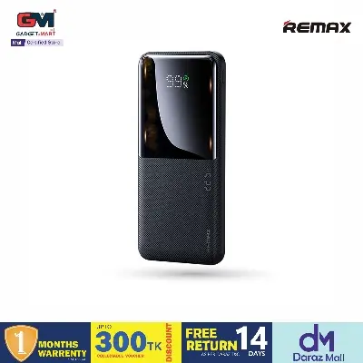 Picture of Remax RPP-622  LED Digital Display Portable PD20W Fast Charging 10000mAh Mobile Charging Power Bank