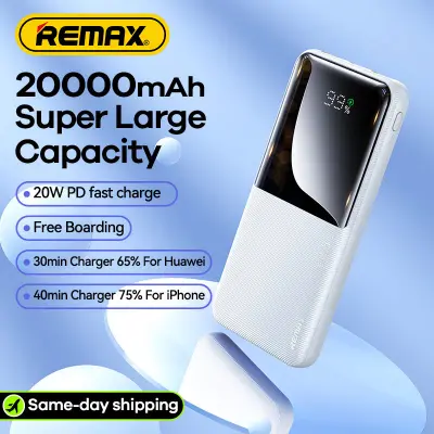 Picture of Remax RPP-622  LED Digital Display Portable PD20W Fast Charging 10000mAh Mobile Charging Power Bank