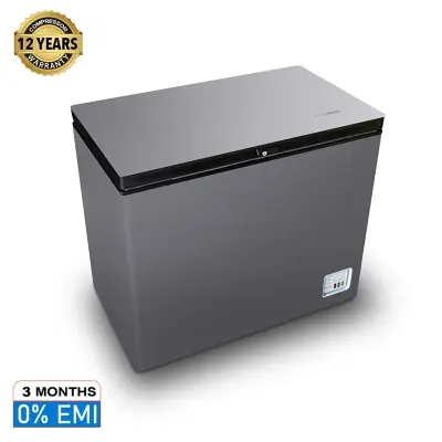 Picture of VISION Glass Door Chest Freezer RE-150 Liter Silver