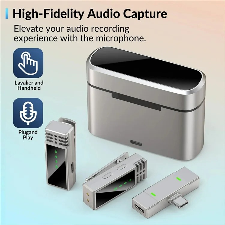 Picture of Jmary MW-15 2.4G wireless Microphone for Mobile Iphone Lightning Multicolor