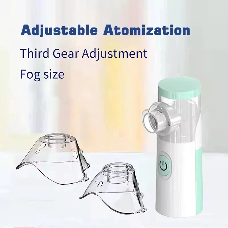 Picture of Mini Mesh Nebulizer Portable Handheld Effective Respiratory Solution For Kids & Adults Or Infants 