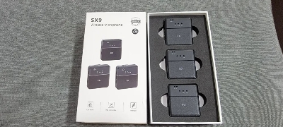Picture of SX9 Mini Wireless Microphone For Type C & 3.5 Interface SX9 Dual Microphone 