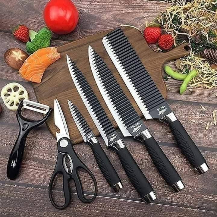 Picture of zepter Kitchen 6 Pcs Set For Chef Zepter Black