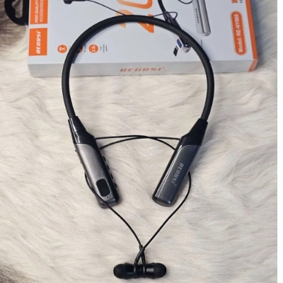 Picture of Recrsi RE-NY060 200 Hours Bluetooth Neckband Black