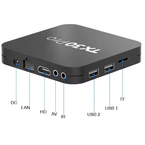 Picture of TX30 Pro 12K Ultra HD Android TV Box Black