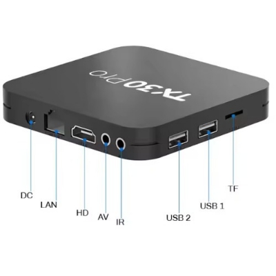 Picture of TX30 Pro 12K Ultra HD Android TV Box Black