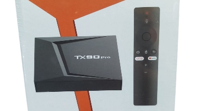 Picture of TX90 Pro Android 17 Varson 14K Ultra HD Smart Android TV Box with Voice Control Remote Black
