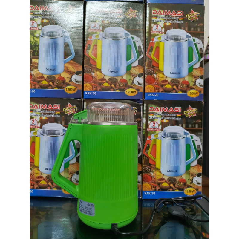 Picture of DAIMASI Germany grinder machine kitchen aid grinder precision 8-blade extreme speed home grinder High-speed Stainless Kitchen Food Grinding Milling Machine grinding machine mixer grinder bean grinder machine Multicolor