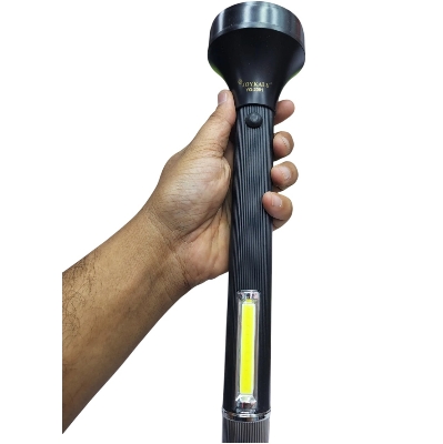 Picture of JY 2080 5W High Quality Portable Rechargeable Ultra Bright Flashlight Black