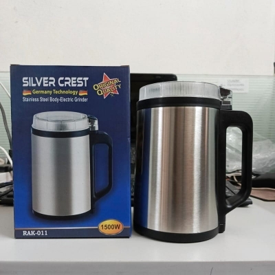 Picture of Silver Crest Stainless Steel Electric Mini Grinder 1500 Watt  8 Blade Powerful Motor & Blender Machine Multicolor