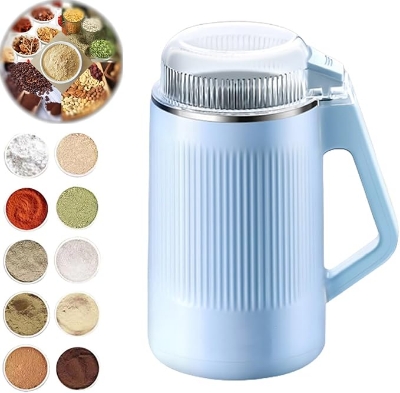 Picture of 8-Blade Extreme Home Grinder,Coffee Grinder Electric,Multifunctional Grinding Machine For Cereals, Household Small Powder Grinding Machine Multicolor