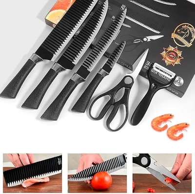 Picture of Kitchen Set 6 Pieces Professional Kitchen Stainless Steel Multicolor