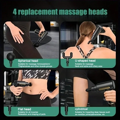 Picture of Body massge gun Electric Vibration Body muscle Fascial Gun 
