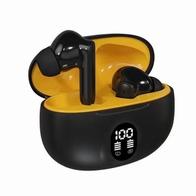 Picture of Wireless Earbuds Micro A04 Airpods Air 39 Earbuds Micro Clear Sound, Bluetooth 5.3, Transparent Case, Heavy Bass Stereo, Noise Reduction, Sports Headset with Microphone, Waterproof, LED Display Multicolor
