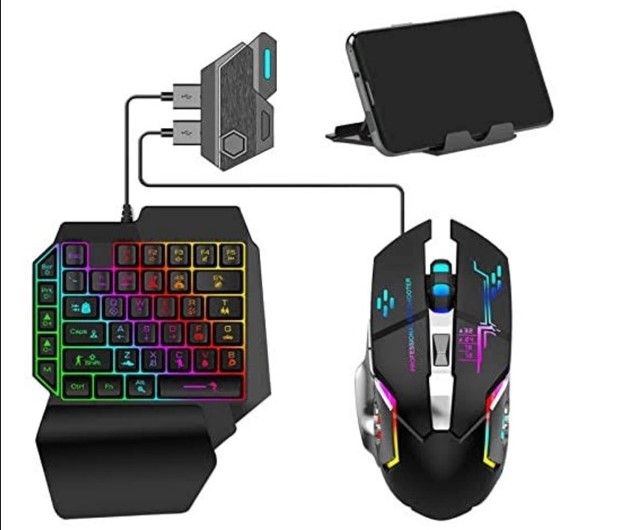 Picture of MK500 5-in-1 Combo Gaming Keyboard And Mouse Multicolor