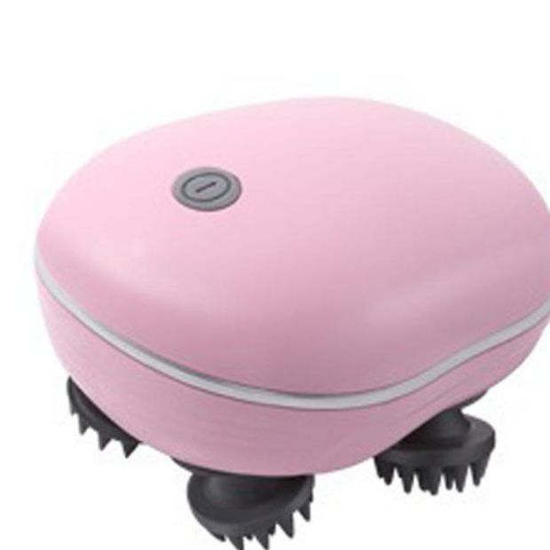 Picture of Scalp Head Hair Massager, Electric Waterproof Massager, Red Light Therapy, Kneading Head Massage Claws Electric Cat Massager Health Care Relax Shoulder Neck Deep Tissue Head Scalp Massage Kneading Vibrating Device Body Massager Multicolor